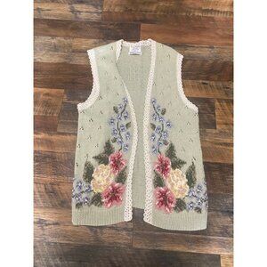 Vintage Marisa‎ Christina hand knit vest